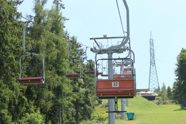 i percorsi del parco avventura di Selvino Sport